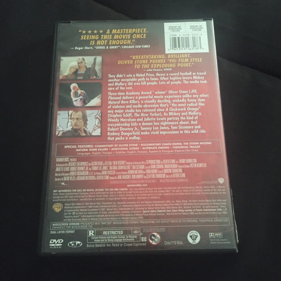 📀 Serial Killer True Story Movie Bundle - Starkweather & Natural Born Killers - Picture 7 of 9